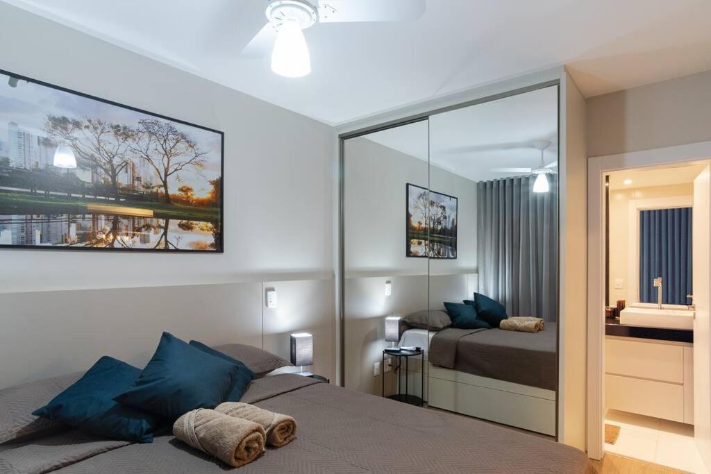 Luxo Na Gleba Com Ar Na Sala E Quarto, Lava E Seca E Academia * Londrina